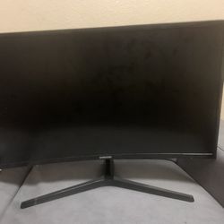 Pc monitor and speakers
