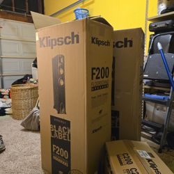Klipsch Floor Speakers And C200 