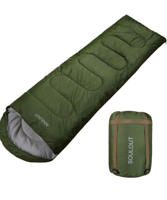 New!! Portable, Waterproof Camping Sleeping Bag