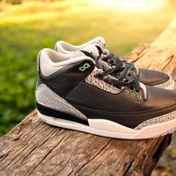 Jordan 3 Green Glow