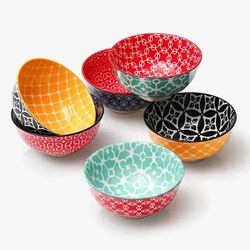 Dessert Bowls, Sop Bowls,Set Of 6