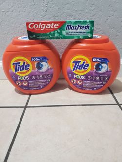 Tide pods 57ct $30