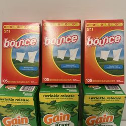 Bounce Or Gain  Dryer Sheet 2/$10
