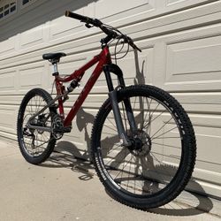 IBEX Full Suspension Disc Brake Mountain Bike - Large