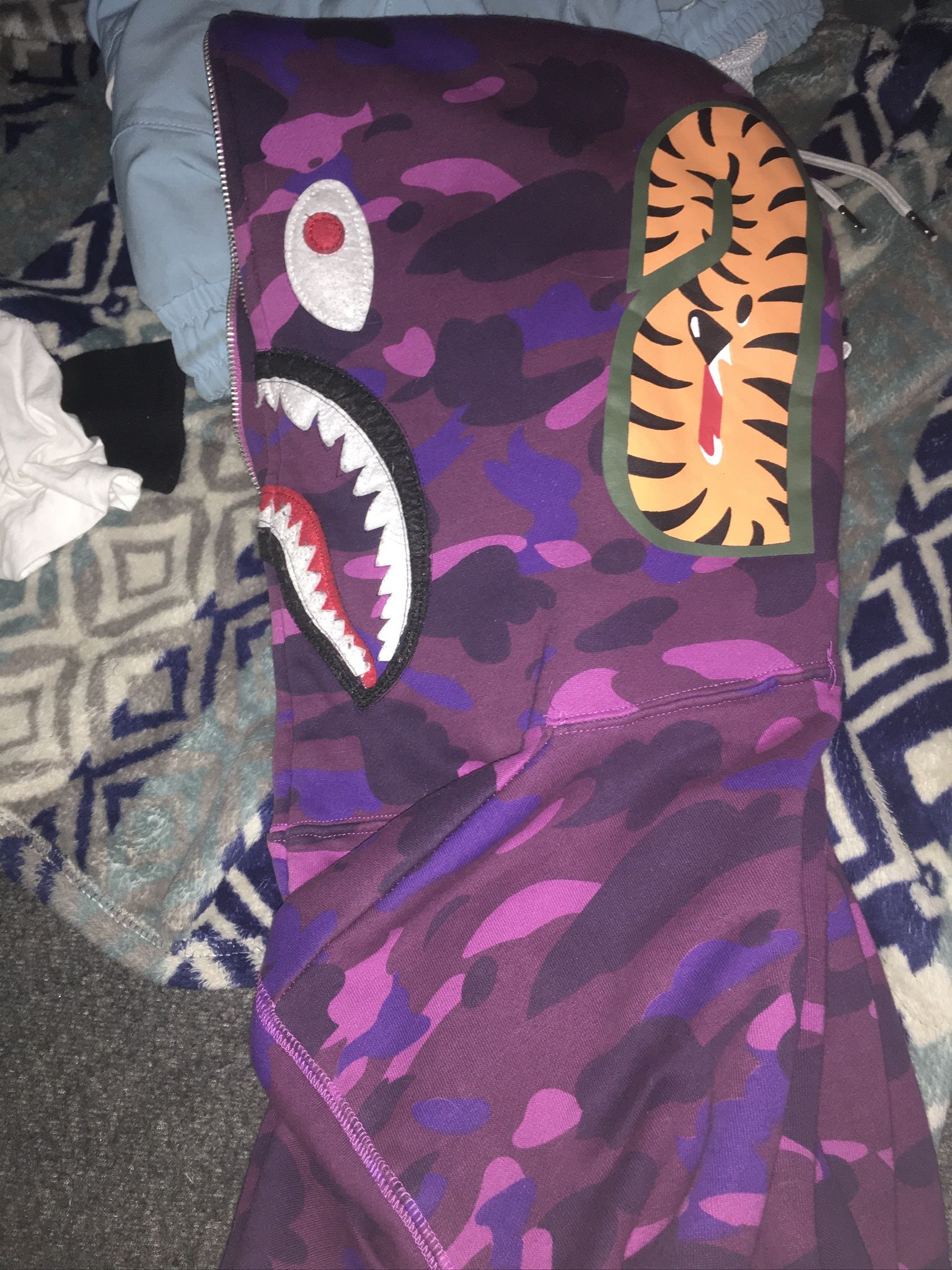 Bape Hoodie Sz XL Fits Like A Medium