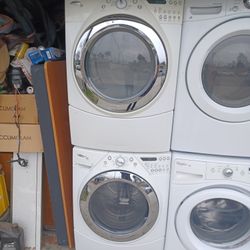 Whirlpool Duet Stackable Or Side By Side Washer And Gas Dryer 
