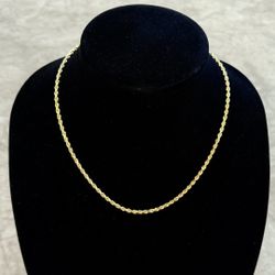 14k Gold Rope Chain