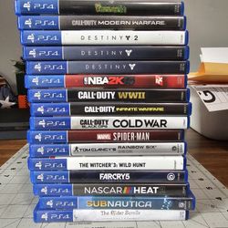 Sixteen PS4 Games