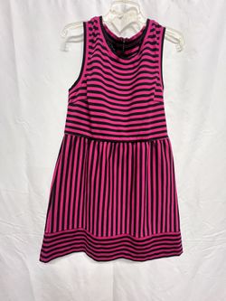 Pink/ Black Dress
