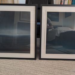 Two Framed Atmospheric Paintings