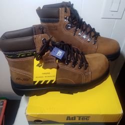 Ad Tech Men's Size 12 9" Crazy Horse Leather Hiking Boots - New