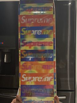 Supreme Distorted Logo Skateboard Deck