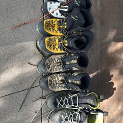 La Sportiva & Asolo Hiking Boots 120 Ea