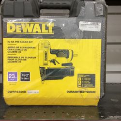 Dewalt 23gauge Pin Nailer Kit
