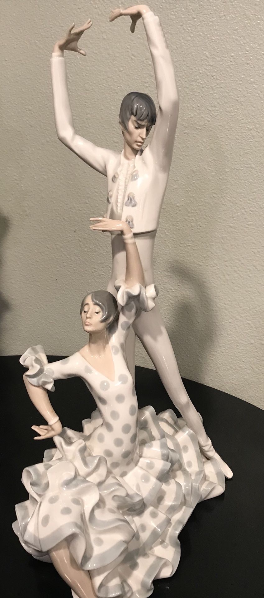 LLADRO “Flamenco Dancers” Retired-Porcelain Figurine #4519G
