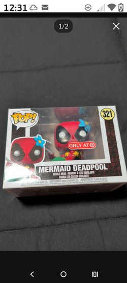 Pop mermaid deadpool new