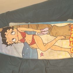 6ft Plush Betty Boop Surfboard 