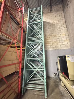 Warehouse Storage System: Uprights 18ft