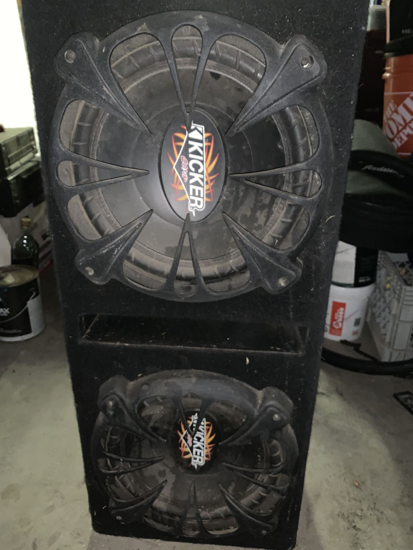 Kicker Vented Sub Box
