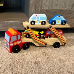 Melissa & Doug Emergency Vehicle Carrier 