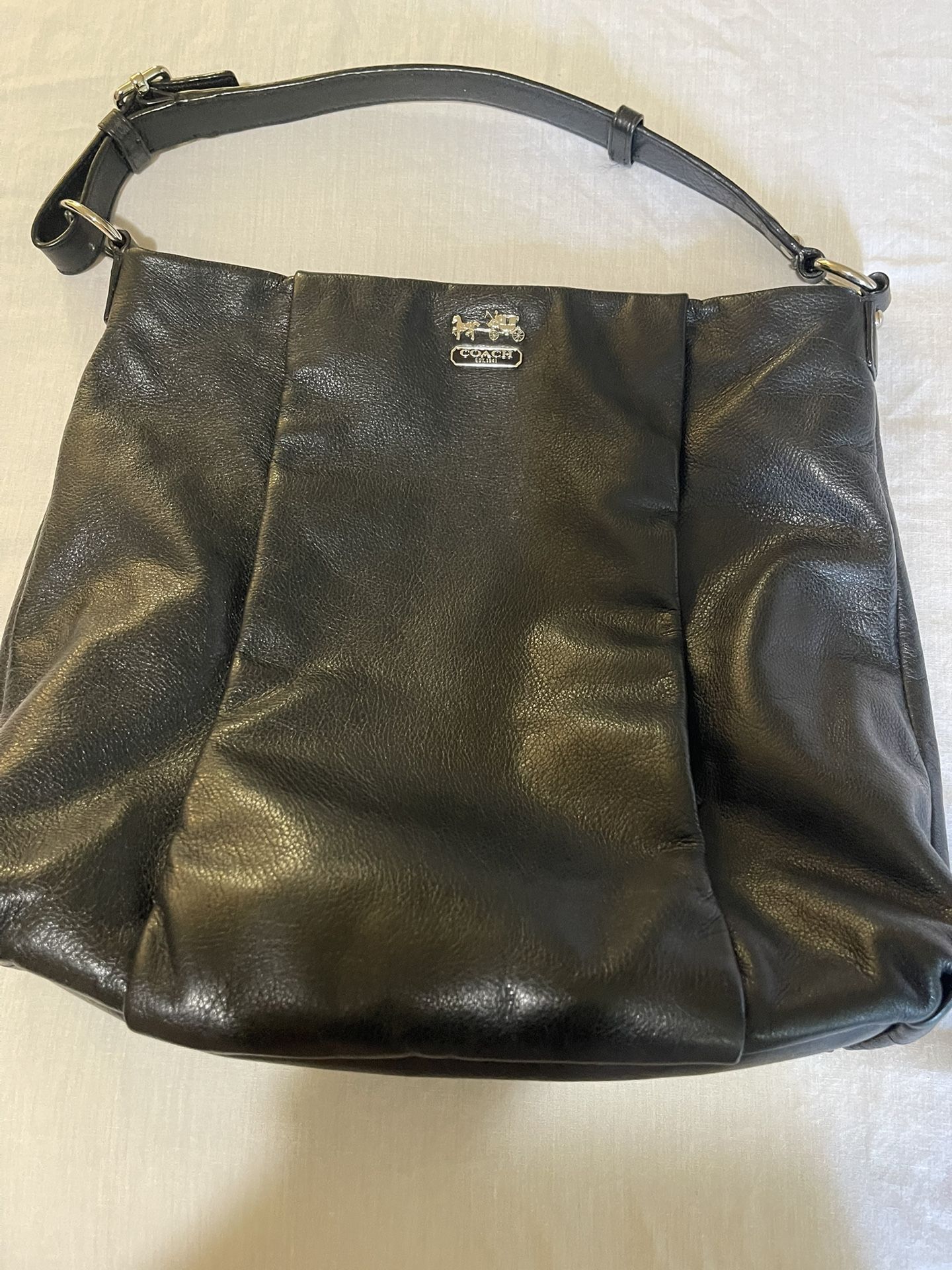 Authentic Large Coach Purse Soft Leather