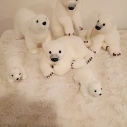 Polar Bears Set Of 5