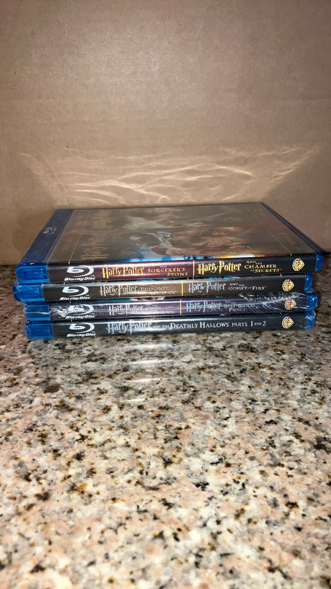 Harry Potter Blu Ray Collection 