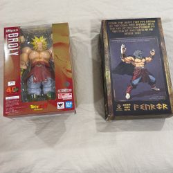 SHF Broly 40Th Anniversary, SEALED with Shipper & Beast Deities Broly 