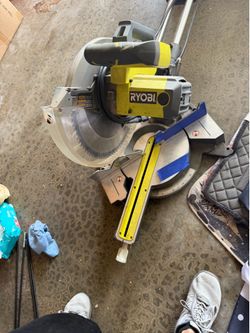 Ryobi sliding miter saw 12” 80 teeth anti blade