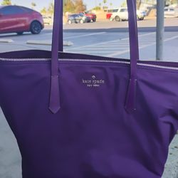 Kate Spade Purple Tote Bag 