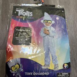 Trolls Tiny Diamond costume