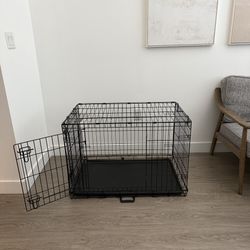 Dog Crate With Two Doors