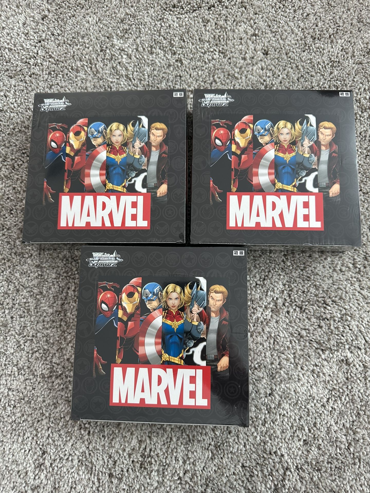 Weiss Schwarz Marvel Booster Box Japanese