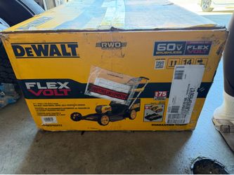 DeWalt 60v brushless lawn mower