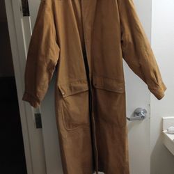 Men's Timberland Suede Overcoat.