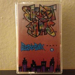 Streetjams – Electric Funk Part 1 (Cassette Tape, Used, Plays Perfectly)