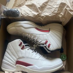 Nike Air Jordan 12 Retro “Twist” – White/Red – Size 13 – OG Box – StockX Verified