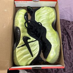 Electric Green Foamposite Pro
