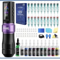 Wireless Tattoo Gun Kit,brand New