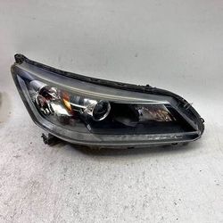Headlight Assembly Pair 2014 Accord Sedan Used