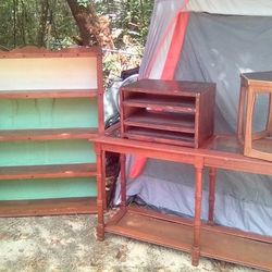 Wood Tables Wooden Shelves Book Shelf Plant Stand + More ~ DIY Supply!!!