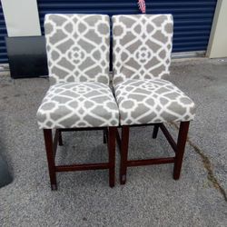 * TWO VERY NICE BAR ACCENT CHAIRS** $75 OBO