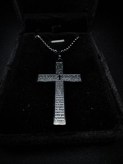 Silver Cross Necklace