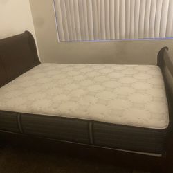 queen size bed sled