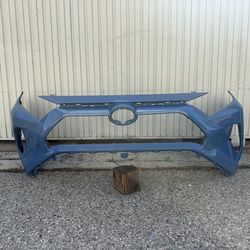 2019 2020 2021 2022 2023 TOYOTA RAV4 Rav-4 Front bumper cover used original OEM