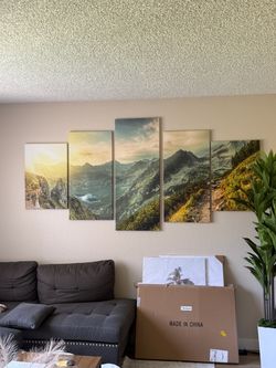 Large Textured Canvas