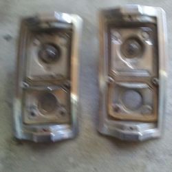 1964 El Camino rear tail lights assembly's