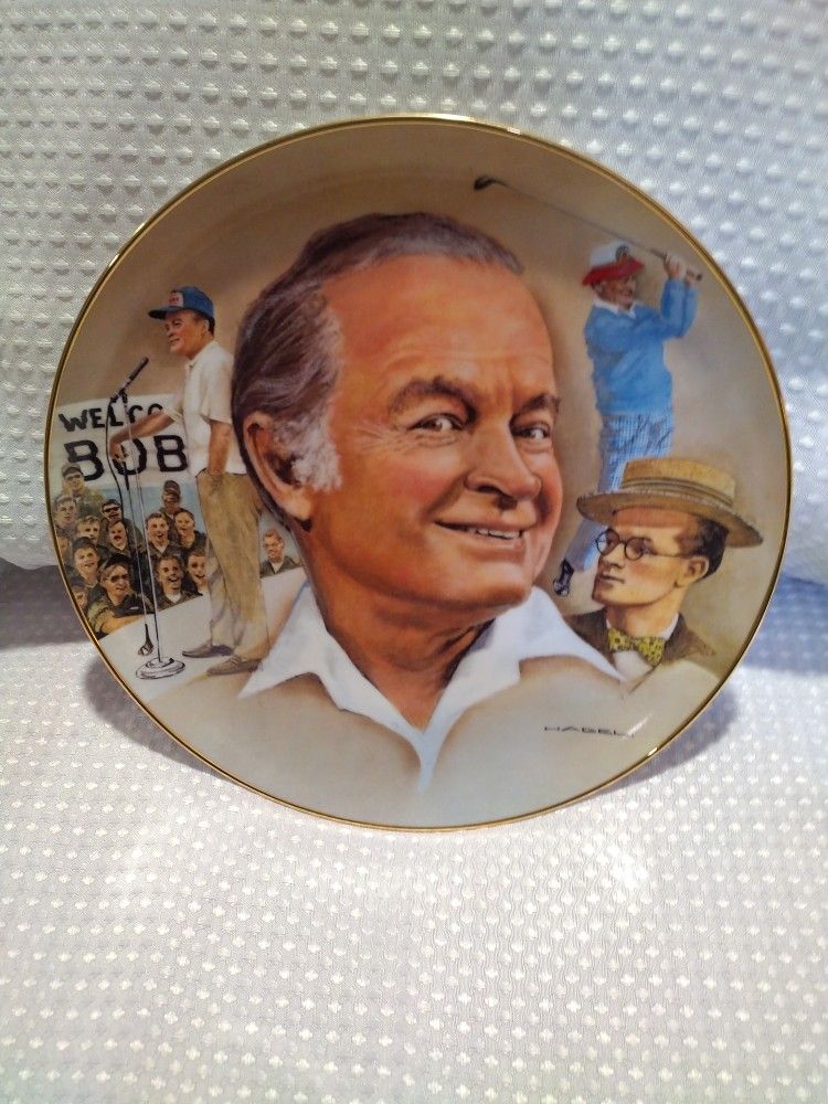 Bob Hope Limited Edition Collectors Plate.