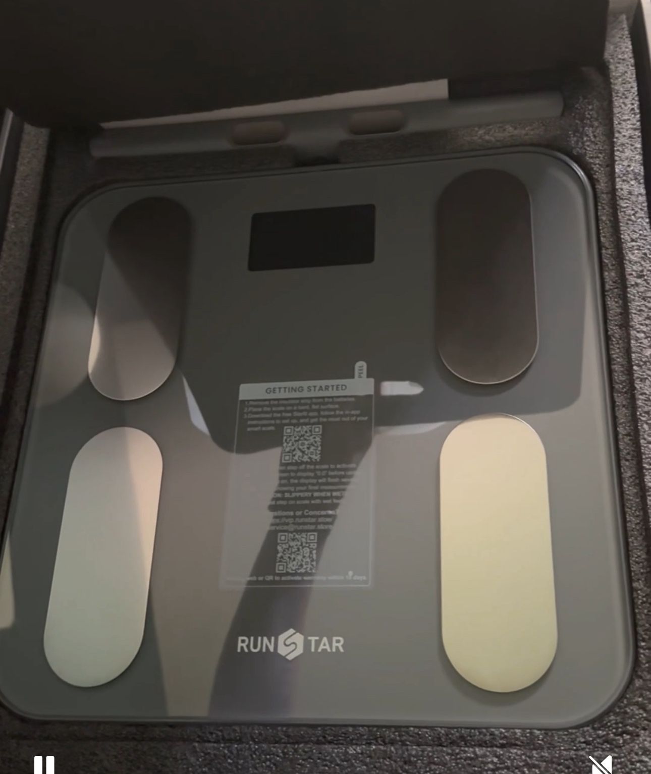 Smart Scale W/ App & Bluetooth - gray