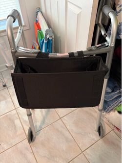 Medline folding walker titanium